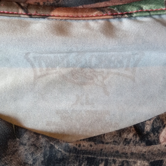 Trailcrest Dirty Girl Camo woodland camo long sleeve size XL - Picture 4 of 5